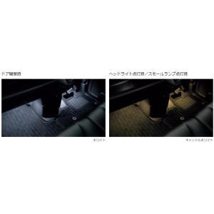 N-BOX NBOXカスタム JF3 JF4：純正 フットライト（フロント用左右セット）(R3年12...