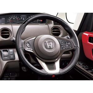 N-BOX NBOXカスタム JF3 JF4：純正 ステアリングホイール 本革製