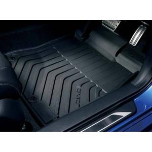 シビック FL1：純正 オールシーズンマット ブラック 縁高タイプ 樹脂製 (1台分)(廃盤 残り在...