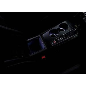 シビック FL1：純正 センターコンソールボックス＆ドリンクホルダーイルミネーション LEDホワイト...