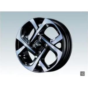 ムーヴキャンバス ホイール 14インチ ムーヴ アルミホイール（14インチ・クロス4本スポーク/ダーク