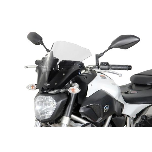 MRA/エムアールエー スクリーン レーシング クリア MT-07 14-17【MR260C】