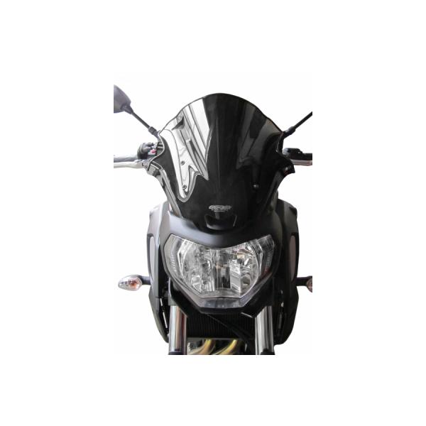 MRA/エムアールエー スクリーン レーシング ブラック MT-07 18-20【MR276K】