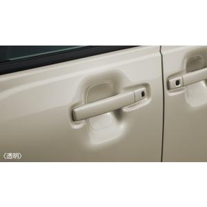 ルークス/ROOX BB1A/BB2A/BB5A/BB6A：純正 ドアハンドルプロテクター(クリア)...