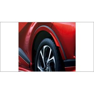 TOYOTA C-HR フェンダー パネル アーチモール カバー PP製 前後 左右 1