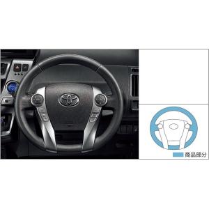 プリウスα 革巻き 純正ステアリング 楽天市場】【トヨタ純正】 革巻きステアリング ☆プリウスα 40系