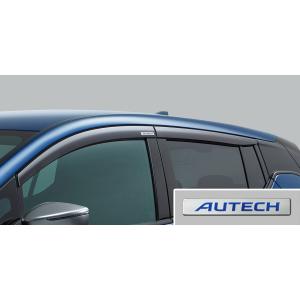 リーフ LEAF ZE1：純正 AUTECH プラスチックバイザー(AUTECHエンブレム