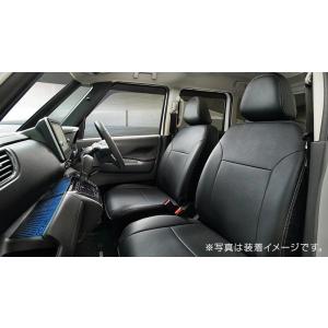 ルークス/ROOX B44/45/47/48A 前期：純正 革調シート全カバー 　ブラック(1台分)...