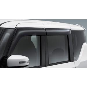 NISSAN 日産　KE0　サクラ用プラスチックドアバイザー　新品　日産純正 日産（NISSAN） サクラ/SAKURA：純正 プラスチックバイザー（アクリル