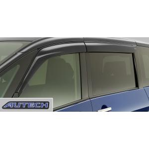 日産純正 セレナ C28 ドアバイザーセット 1台分 セレナ SERENA C28系 ：純正 AUTECH プラスチックバイザー(1台分