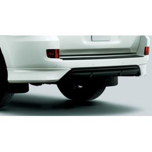 ランドクルーザー/ランクル URJ202W 4型：純正 リヤバンパースポイラー 塗装済(廃盤 残り在...