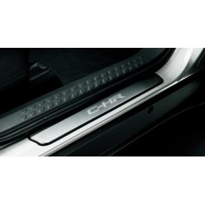 C-HR ZYX10/NGX50 前期：純正 スカッフプレート（ステンレス）（フロント左右）(廃盤 ...