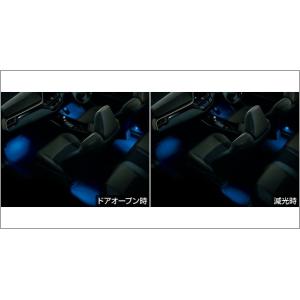 C-HR ZYX10/NGX50 前期：純正 インテリアイルミネーション（2モードタイプ/ブルー）(...