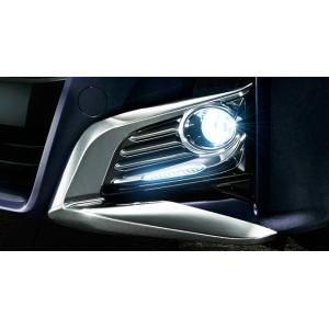トヨタ アルファード 30系 前期：純正 LEDフロントガーニッシュ