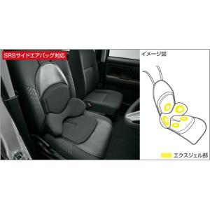 ヴィッツ 130系 後期：純正 ランバーサポートクッション（汎用タイプ）(廃盤 残り在庫わずか)