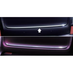 ヴェルファイア 30系　後期：純正 バックドアガーニッシュ（メッキ）(廃盤 残り在庫わずか)