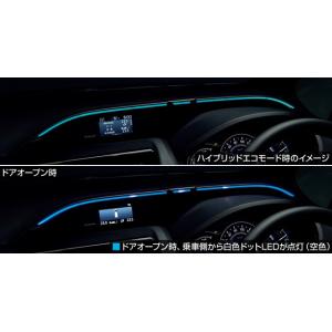 トヨタ ヴォクシー 80系 後期：純正 インテリアイルミネーション