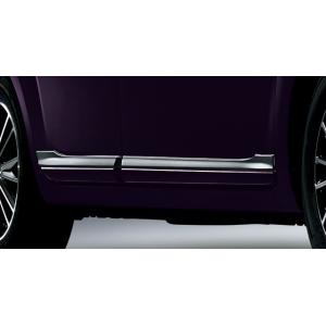 スペイド NCP141 145：純正 メッキサイドパネル（車体色対応）(廃盤、残り在庫わずかり)