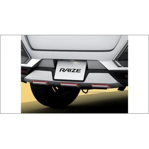 ライズ/RAIZE A200/A210：純正 リヤスキッドプレート（レッド加飾付）