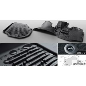 だい様新品 ハイエース スノーレジャーマット ゴムマット セット トヨタ純正 ハイエース 200系 7型：純正 スノー・レジャー用フロアマット（縁高