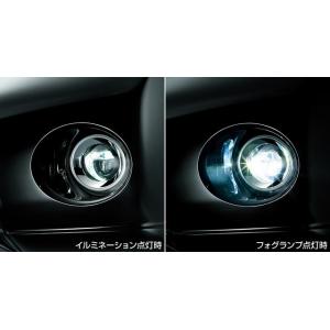 ランドクルーザープラド150系 中期：純正 LED フォグランプ