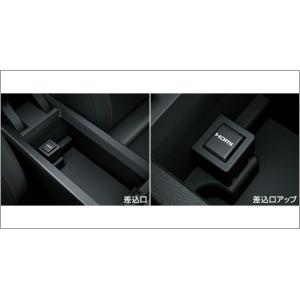 USB/HDMI入力端子 （ベゼルタイプ） 086B0-00020 トヨタ純正部品
