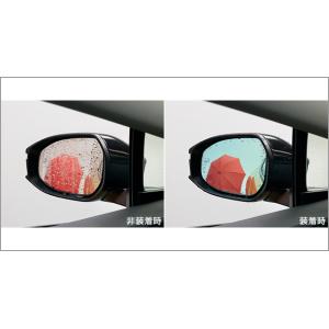 プリウス MXWH60/61/65/ZVW60/65：純正 レインクリアリングブルーミラー