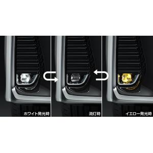 ヴェルファイア 40系：純正 バイカラーLEDフォグランプ（切り替え式）