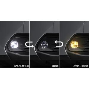 ヤリス クロス/YARIS CROSS 10系：純正 バイカラーLEDフォグランプ　【設定(1)〜(...