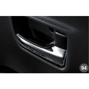 タント ファンクロス/LA650S/LA660S：純正 インナーハンドル(２個セット)(メッキ)