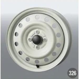 ダイハツ (ZT)スチールホイール(1本)15インチ・ホワイト