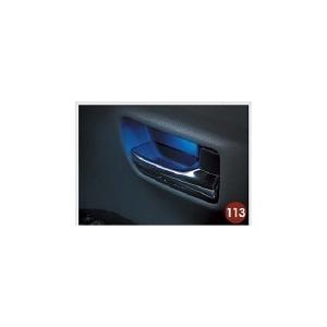タント TANTO LA650S LA660S 前期：純正 インナーハンドルイルミネーション （ブル...