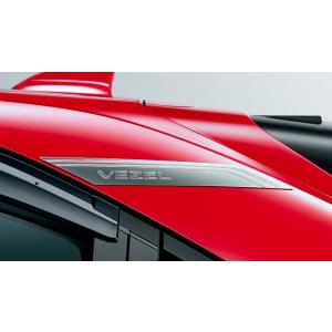 ヴェゼル RV系：純正 Cピラーデカール（左右セット）