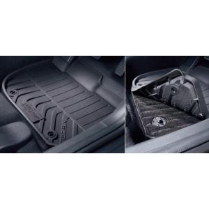 ヴェゼル RV系：純正 オールシーズンマット（ブラック／縁高タイプ／樹脂製）(1台分)