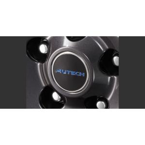 エクストレイル X-TRAIL T33 ：純正 AUTECH センターキャップエンブレム(4枚セット)