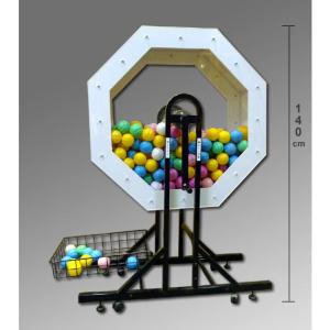 巨大福引回転抽選器　1m40cm　透明