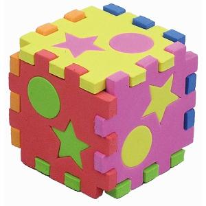 知育玩具　やわらかブロックパズル｜epkyoto
