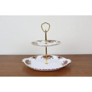 Royal Albert ロイヤルアルバート オールドカントリーローズ 3段ケーキ