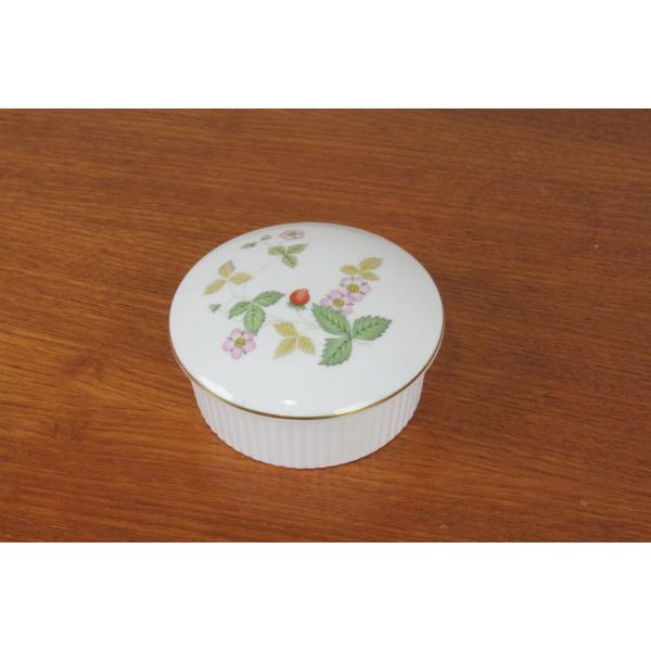 ウェッジウッド　WEDGWOOD　ワイルドストロベリー　WILD STRAWBERRY　小物入れ　丸...