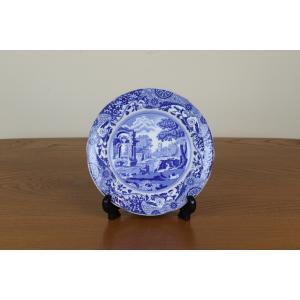 Spode スポード アンティーク お皿 赤 デザートプレート ケーキ皿 15cm