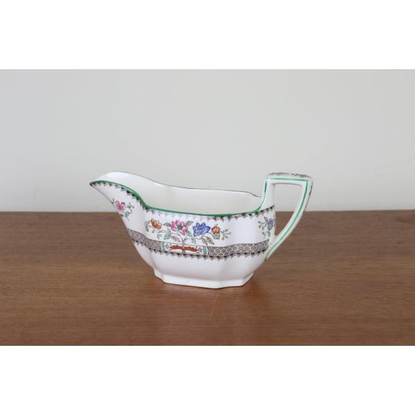 コープランド・スポード　チャイニーズローズ　グレービーボート　ソースボート　イギリス　SPODE　ア...