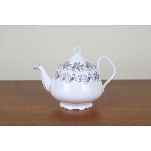 ロイヤルアルバート　ポット　ROYAL ALBERT　リーフ　イギリス　ヴィンテージ　食器　つ366｜epocavintagedishes