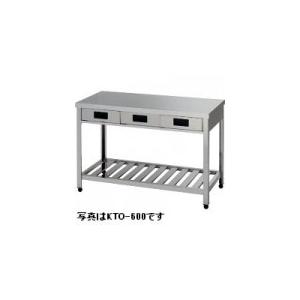 YTO-1500 【東製作所】引き出し付き作業台 幅1500×奥行750×高さ800mm【業務用】 YTO-1500 東製作所 azuma アズマ 片面引出し付き作業台 片面引出付作業