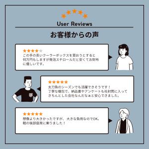 発泡スチロール箱 魚 保冷箱 大型鮮魚箱 釣り...の詳細画像4