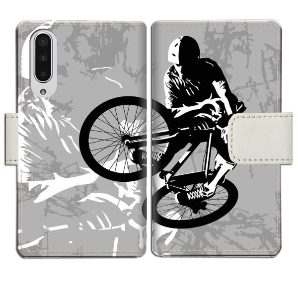 softbank AQUOS zero5G basic A002SH 手帳型ケース BMXデザイン