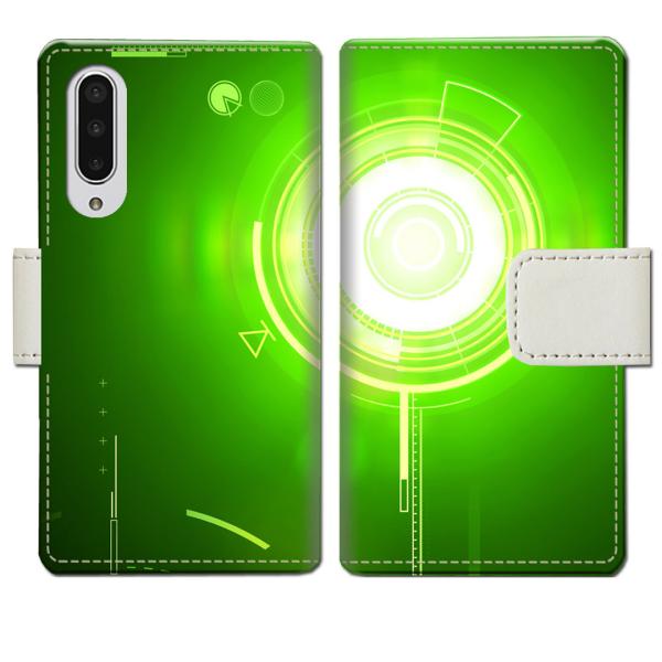 softbank AQUOS zero5G basic A002SH 手帳型ケース エレクティカGデ...