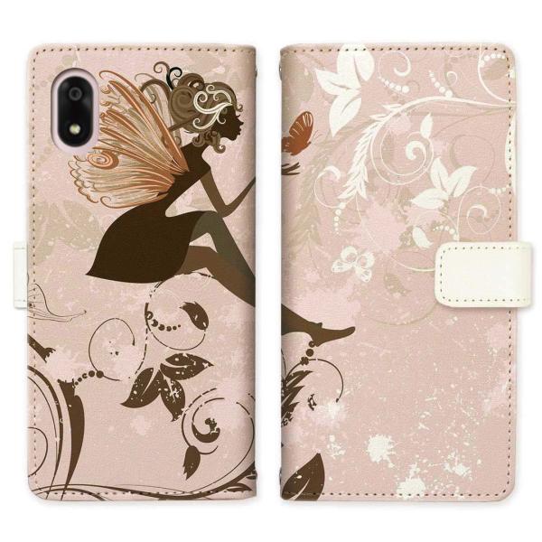 Y'mobile かんたんスマホ4 A402ZT 手帳型ケース ELFデザイン