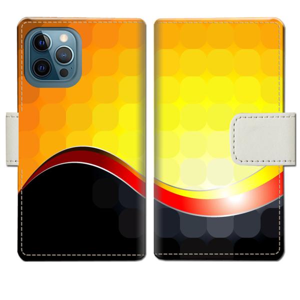 apple iphone12ProMax 手帳型ケース CCドットデザイン