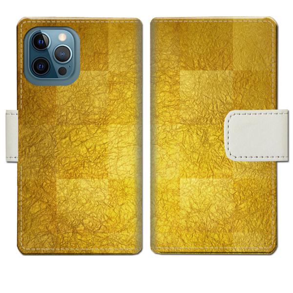 apple iphone12ProMax 手帳型ケース 雅チェックデザイン