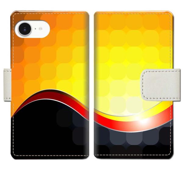 apple iPhone16e 手帳型ケース CCドットデザイン